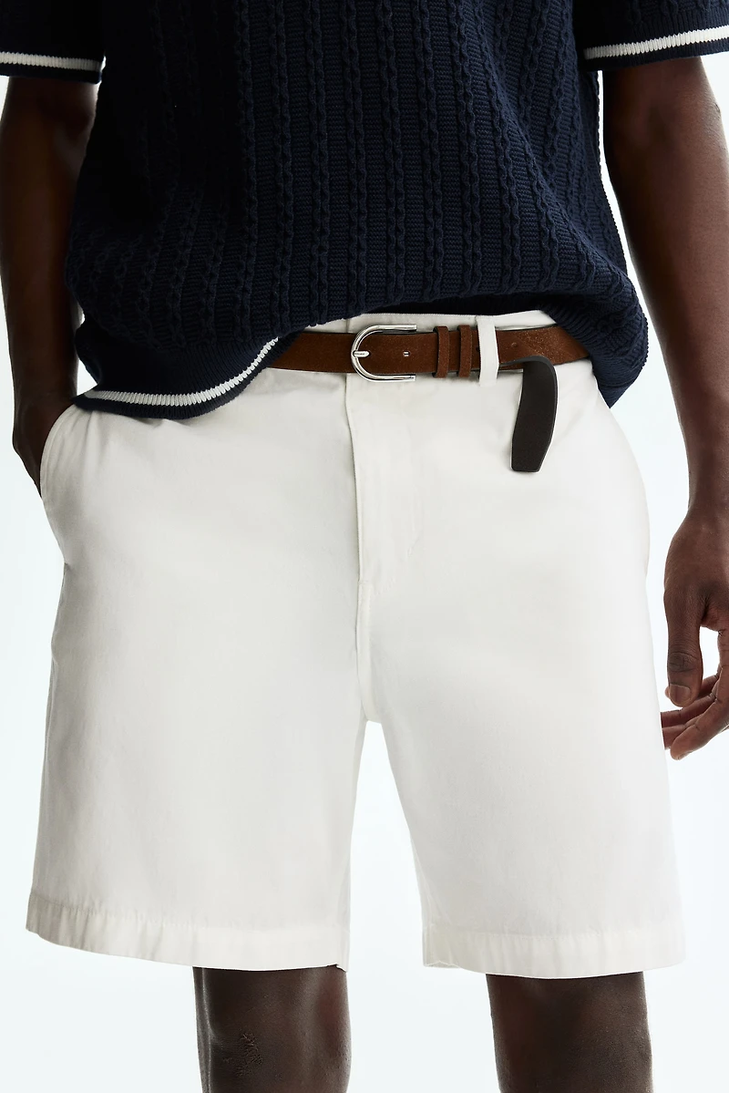 Short en coutil décontracté
