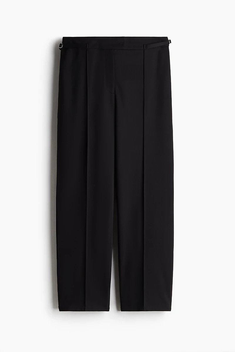 Strap-Detail Pants