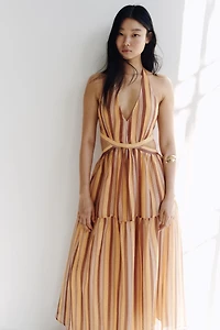 Cutout Halterneck Dress