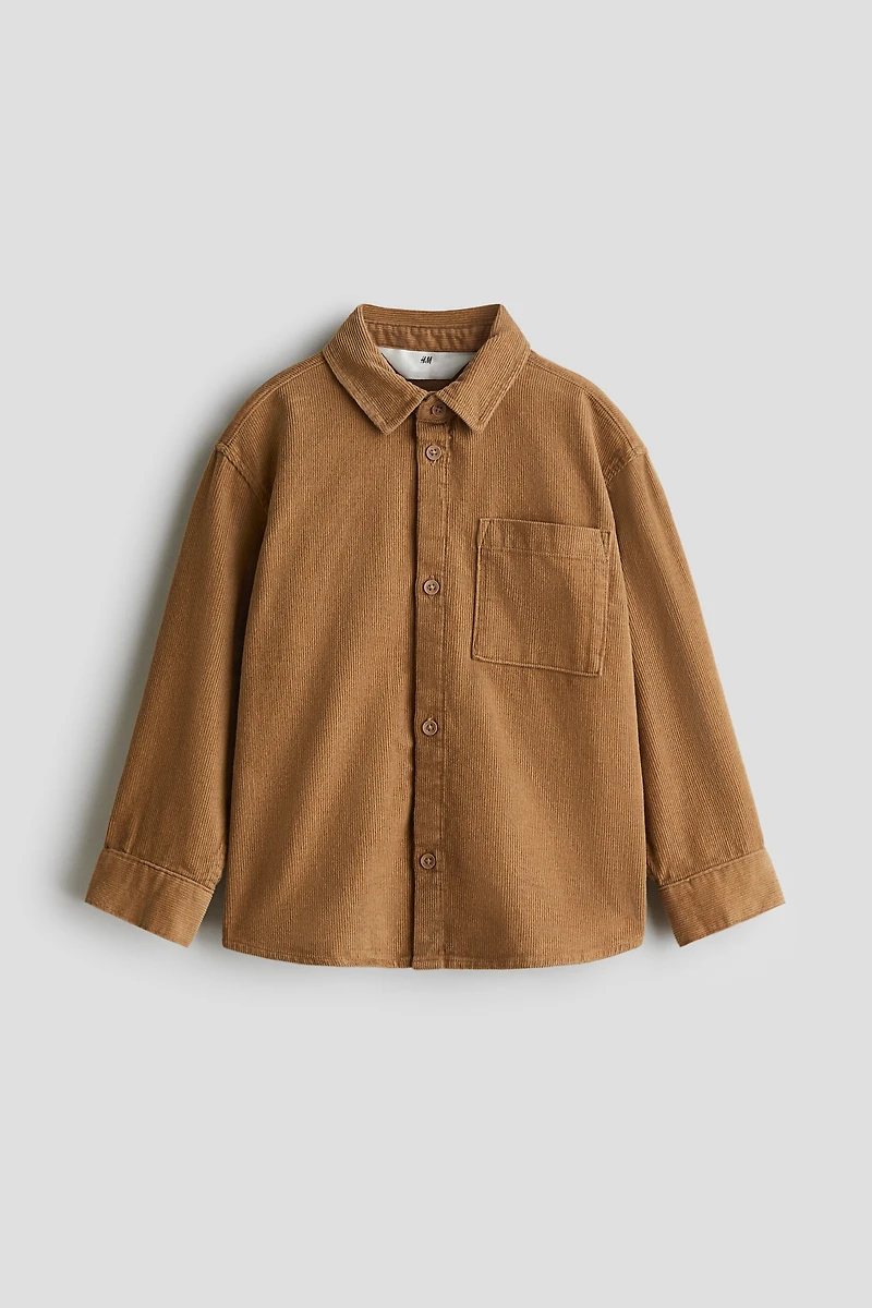 Cotton Corduroy Shirt
