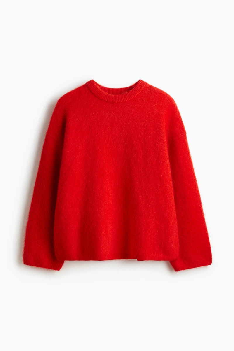 Oversized Mohair-Blend Sweater