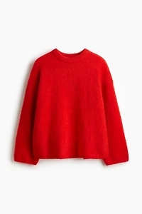 Oversized Mohair-Blend Sweater