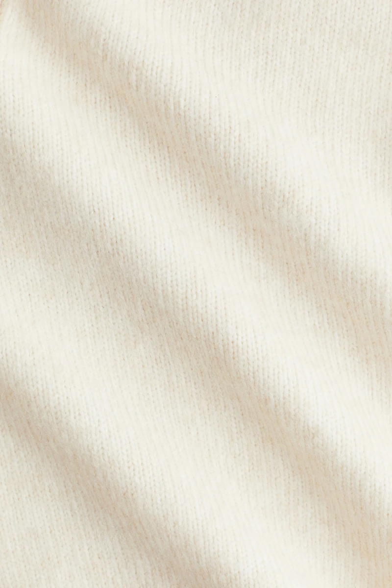 Fine-knit Collared Sweater