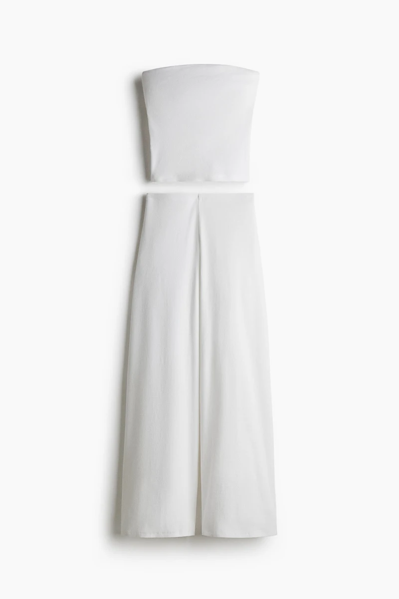 2-Piece Ribbed Top and Pants Set