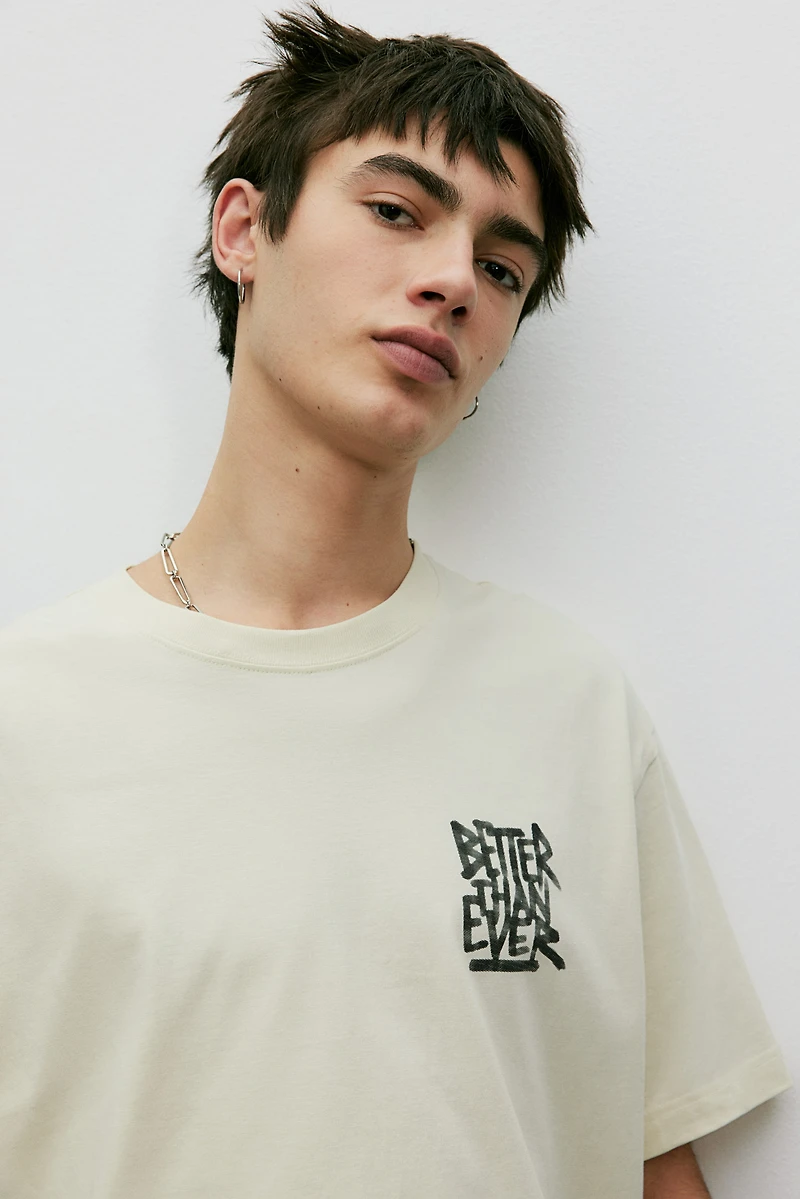 T-shirt imprimé Coupe Flottante