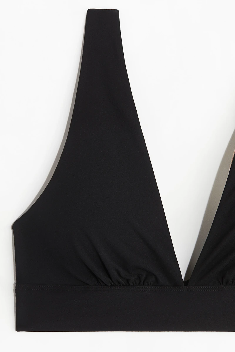 Padded Soft-Cup Microfiber Bra