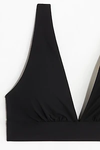 Padded Soft-Cup Microfiber Bra