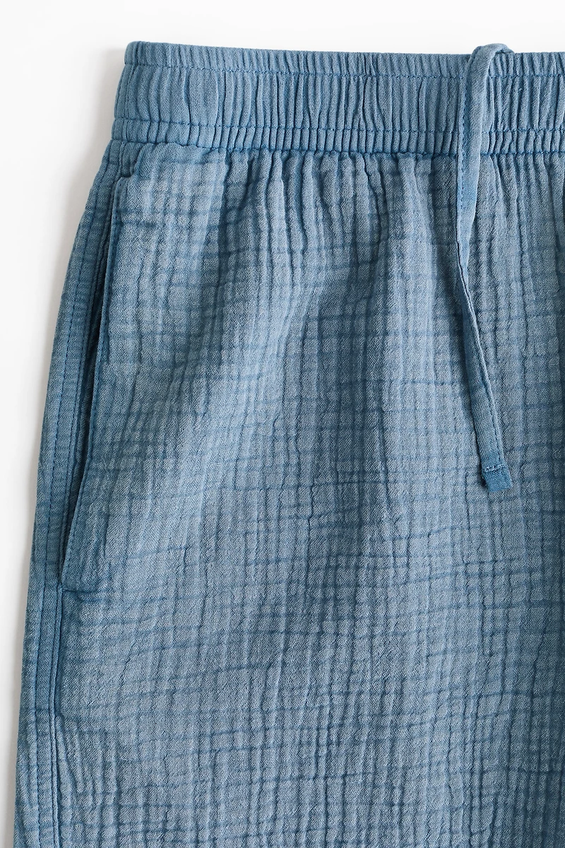 Short en mousseline décontracté