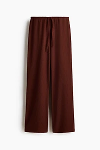 Textured Jersey Pants