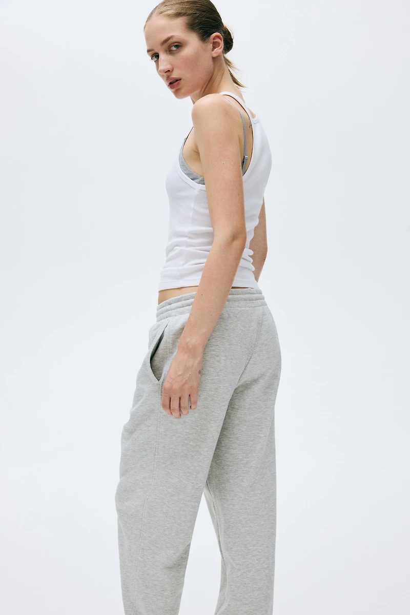 Pantalon en molleton de coton mélangé