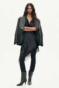 Satin Halterneck Dress