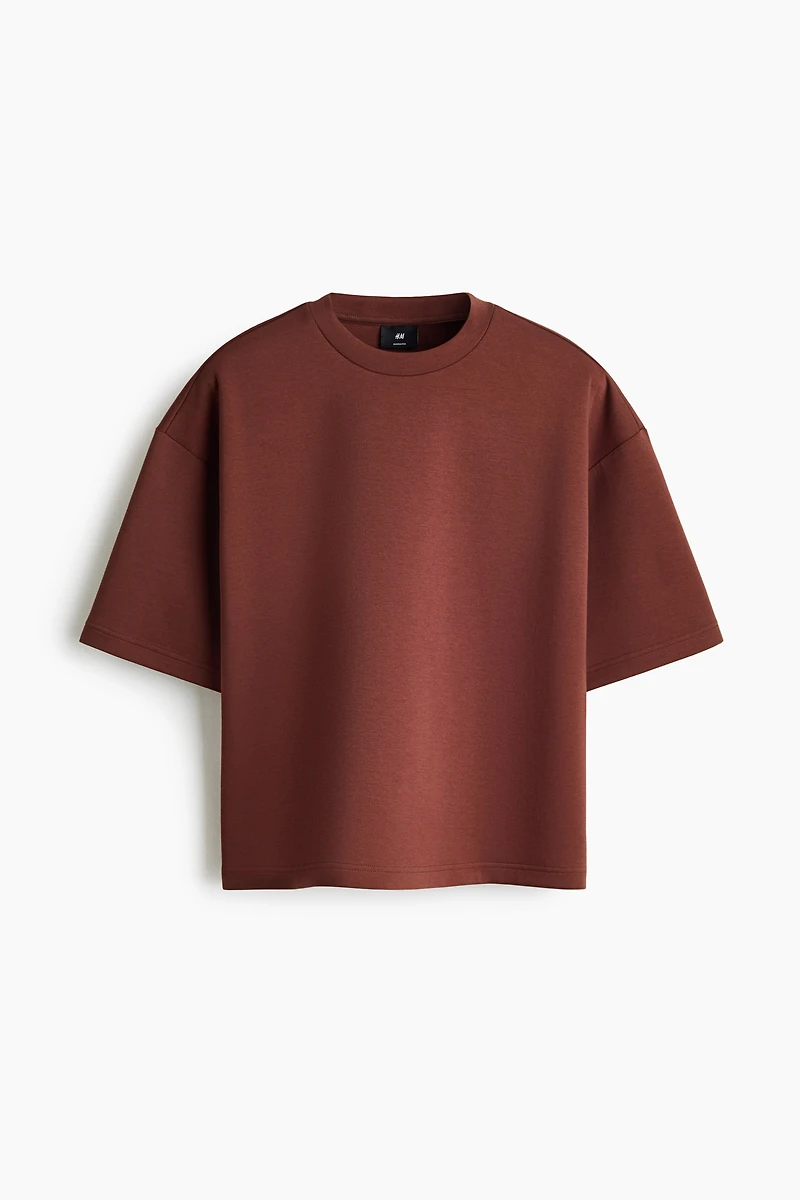 T-shirt ample en scuba