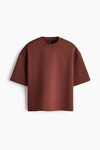 T-shirt ample en scuba