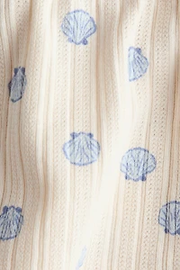 Pointelle Jersey Shorts