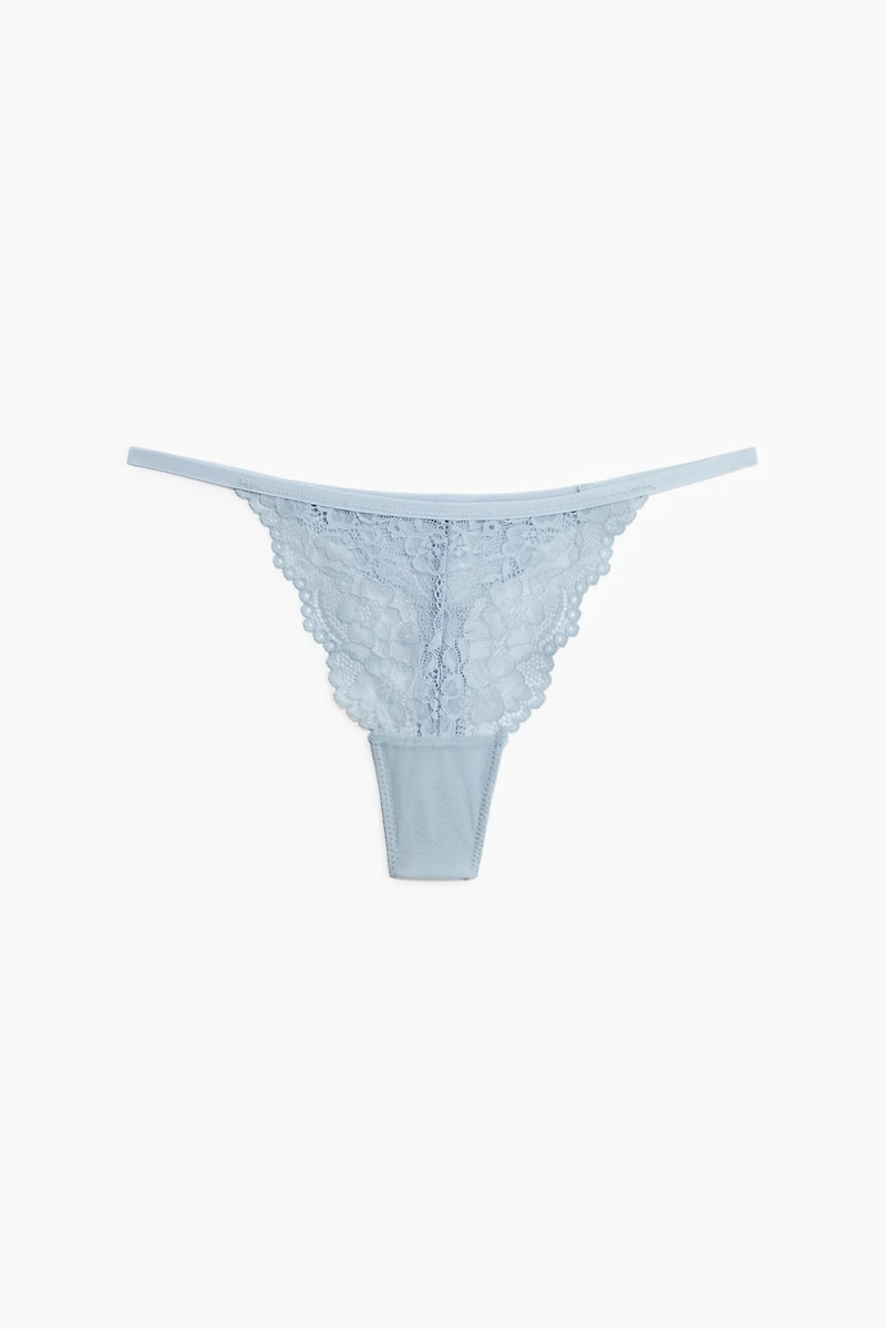 3-pack Lace Thong Briefs