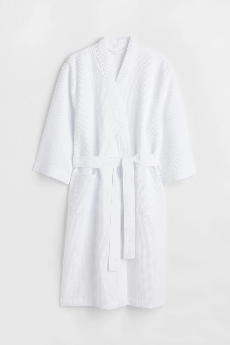Robe de chambre gaufrée
