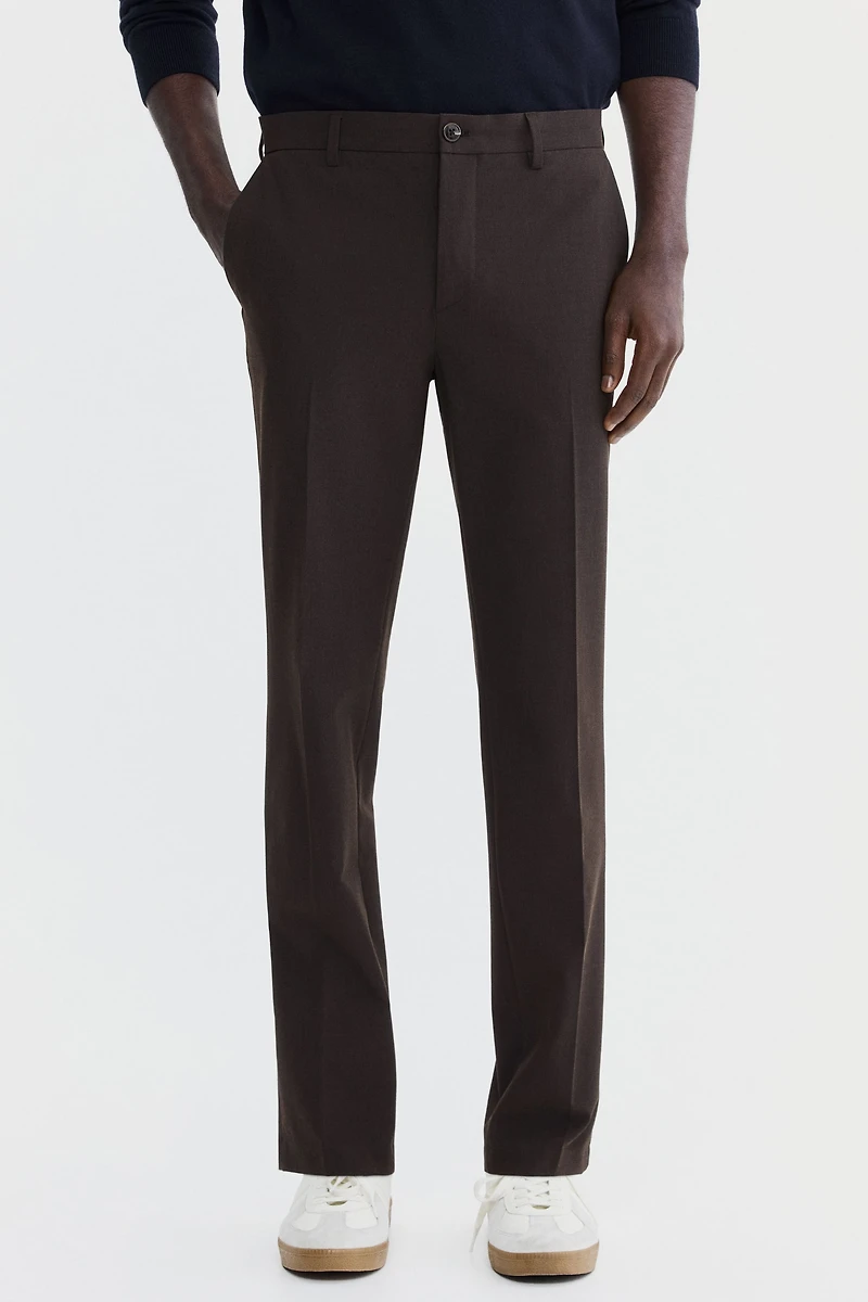 Slim-Fit Tailored Pants