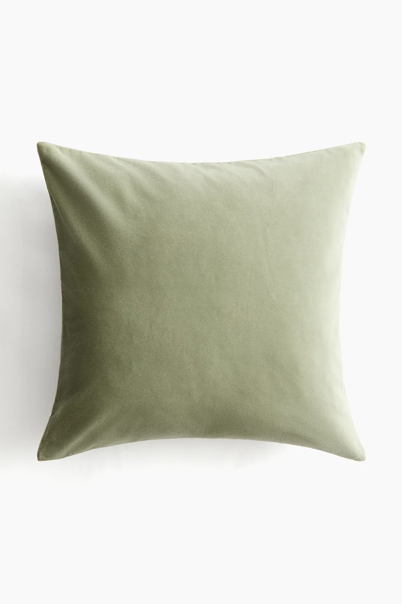 Cotton Velvet Cushion Cover