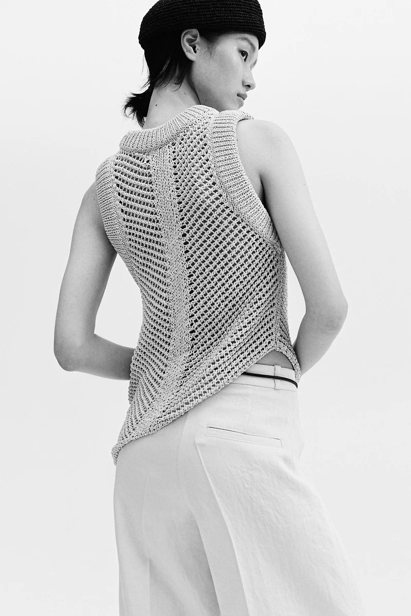 Pantalon chic à jambes larges