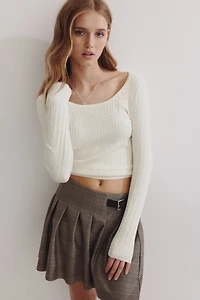 Cable-Knit Sweater