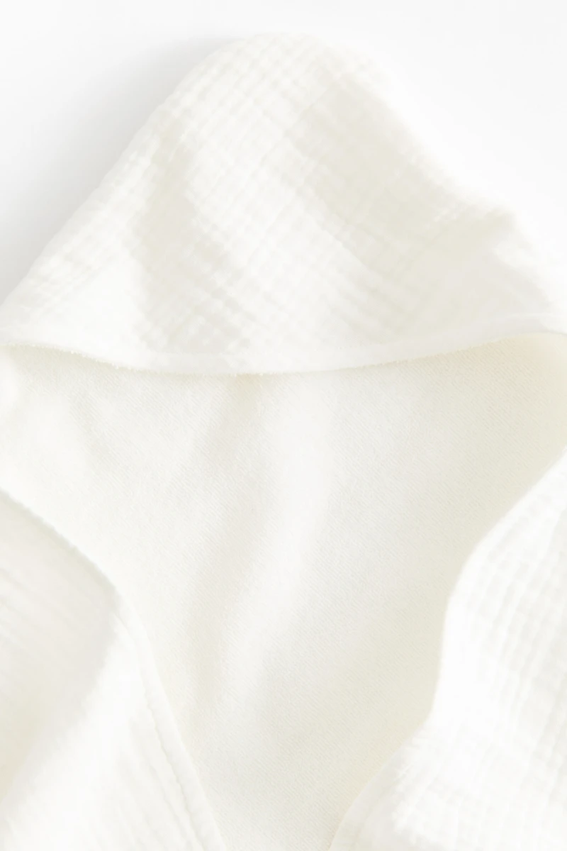 Hooded Muslin Bath Towel