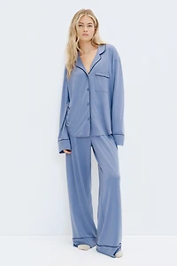 Viscose-Blend Pajamas