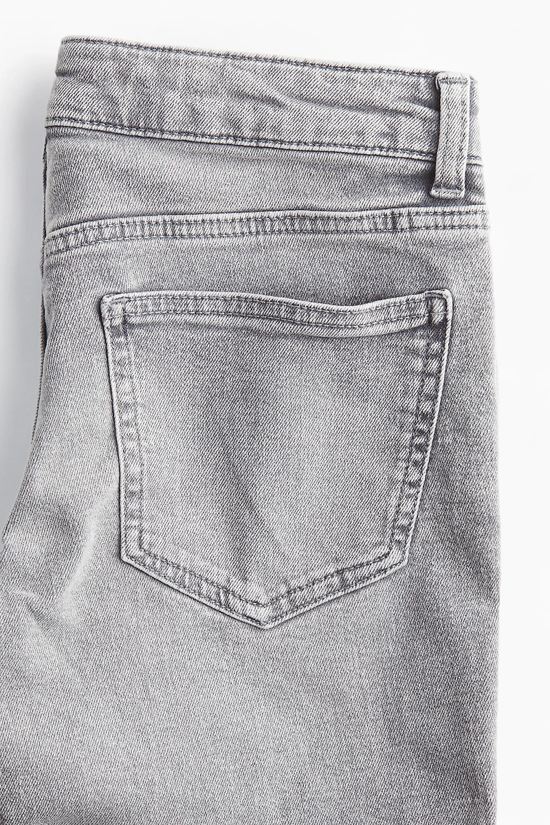 Low Rise Flared Leg Jeans