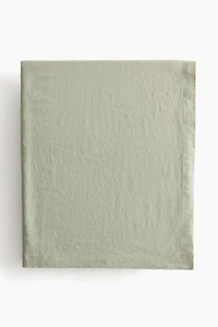 Linen-Blend Tablecloth