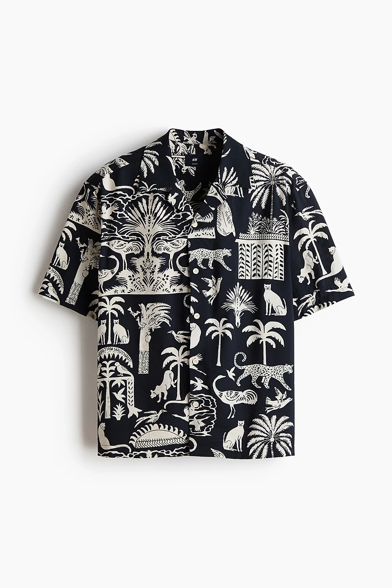 Relaxed-Fit Printed Resort Shirt