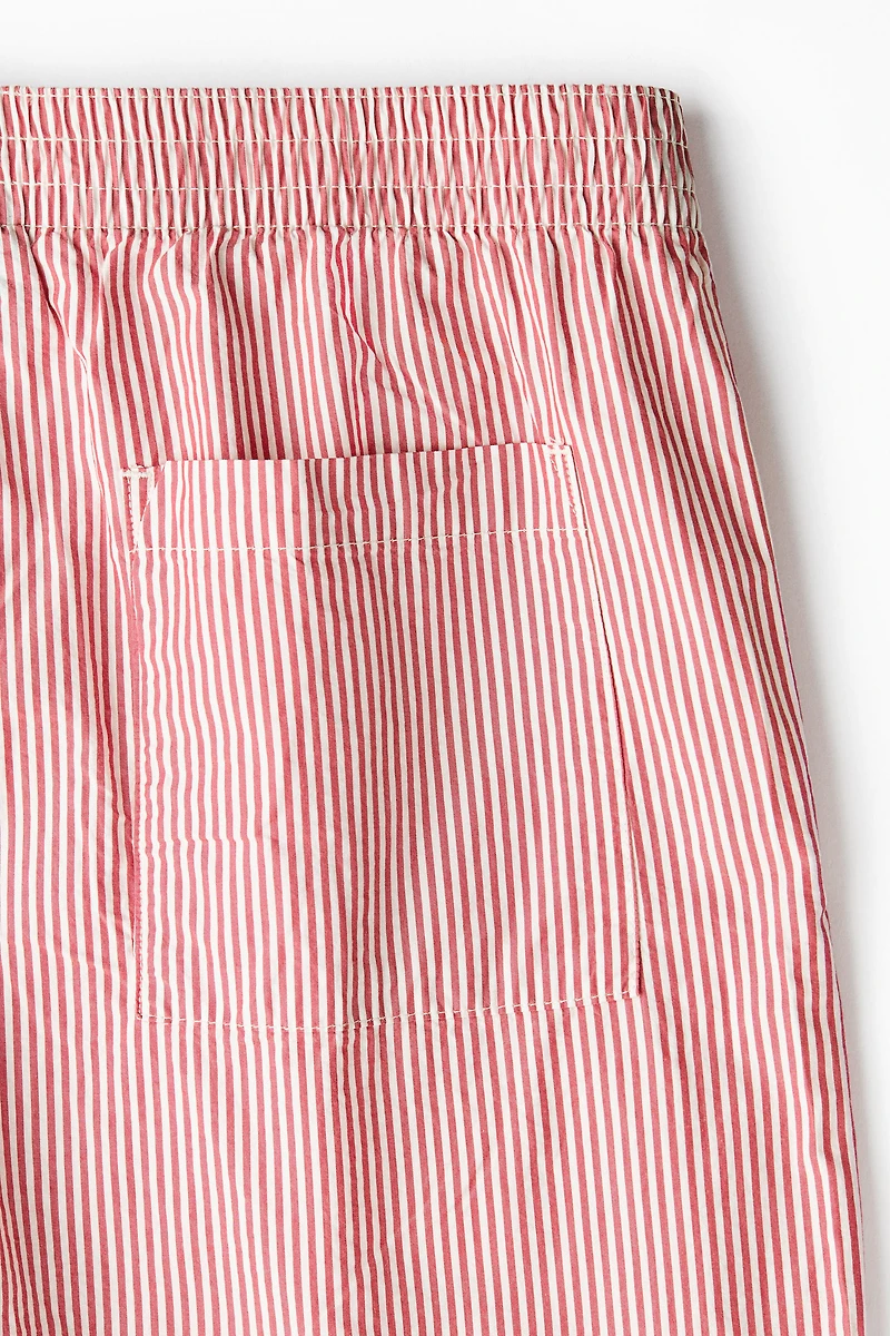 Regular-Fit Cotton Shorts