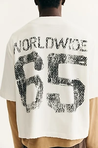 Oversized Cropped T-Shirt