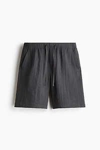Loose-Fit Cotton Shorts