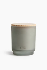 Frosted-Glass Scented Candle