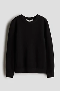 Textured-Knit Sweater