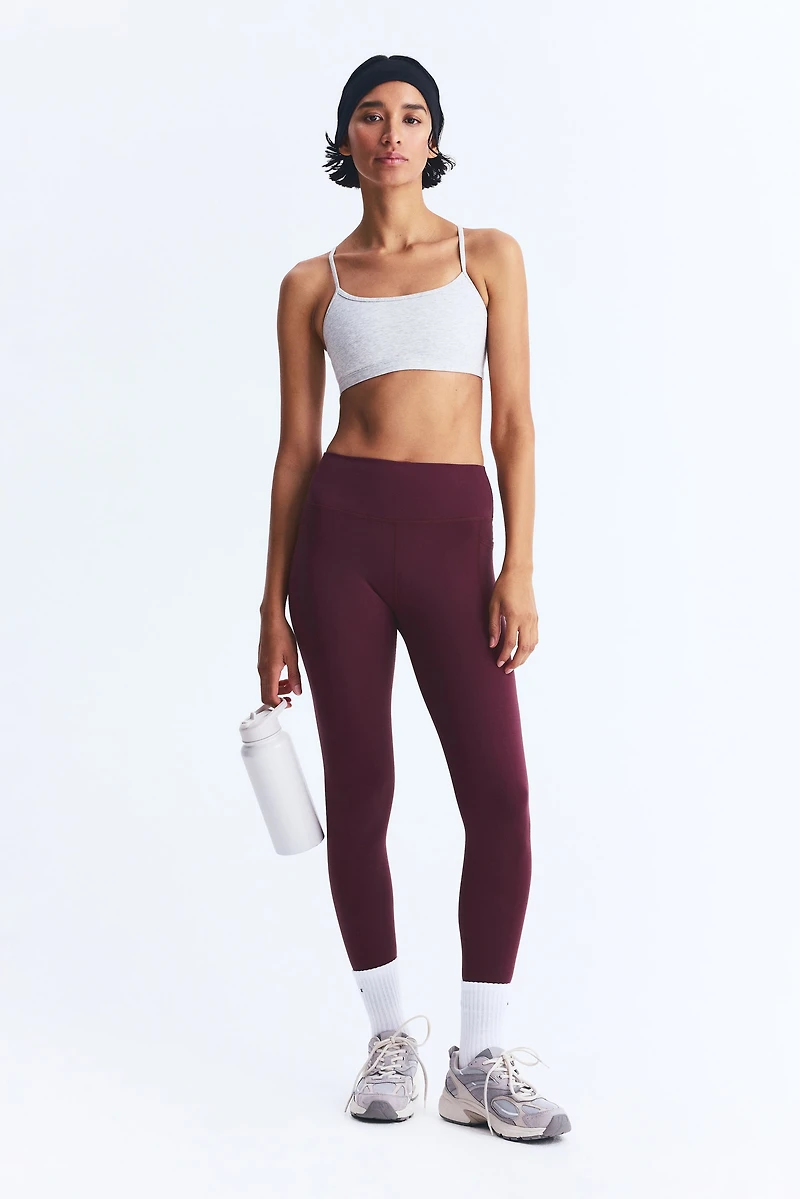 Pocket-Detail Sports Leggings with DryMove™