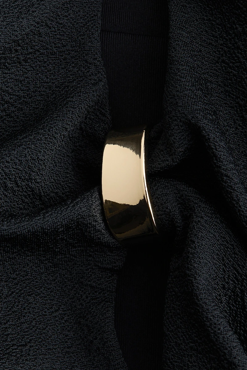 Padded-Cup High-Leg Swimsuit