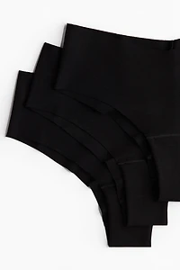 3-Pack Invisible Cotton Hipster Briefs