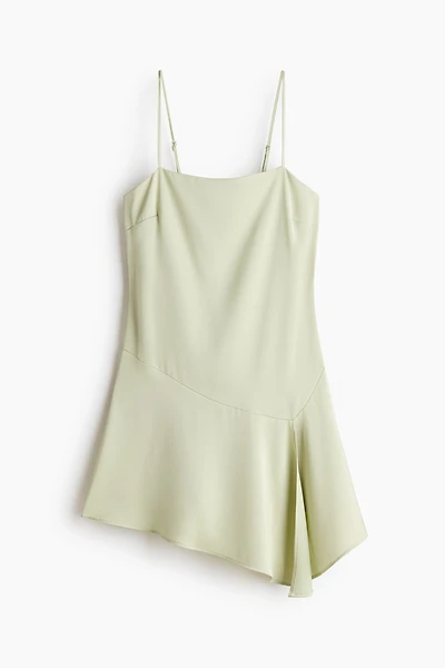 Satin Strappy Dress