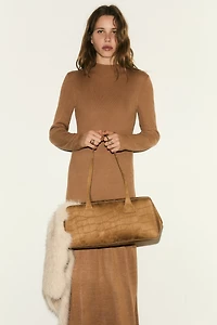 Robe en tricot côtelé