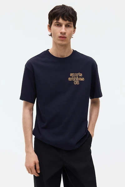 Loose-Fit Printed T-Shirt