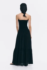 Smocked Bandeau Dress