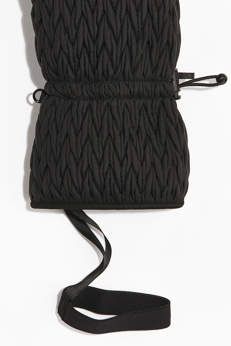 Quilted Ski Mittens