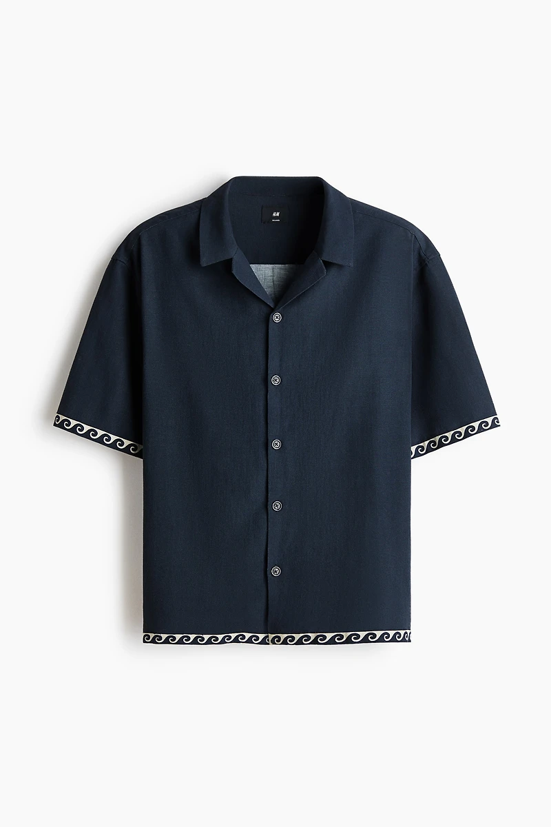 Relaxed-Fit Cotton Resort Shirt