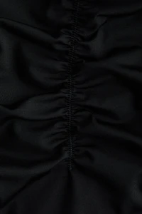 Padded-Cup High-Leg Swimsuit