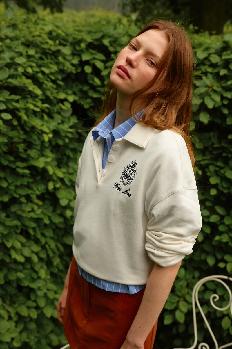 Loose-Fit Polo Shirt