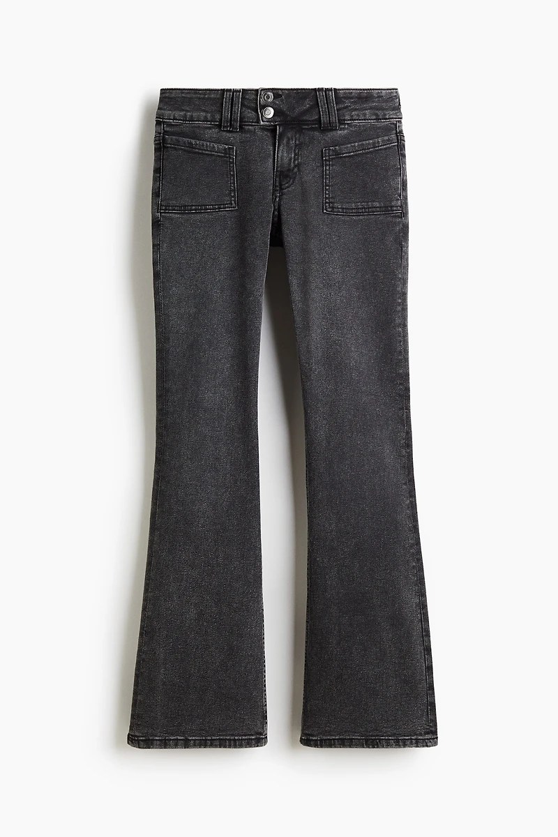 Flared Low Jeans