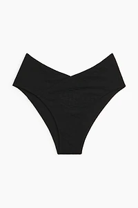 High Rise Cheeky Bikini Bottoms