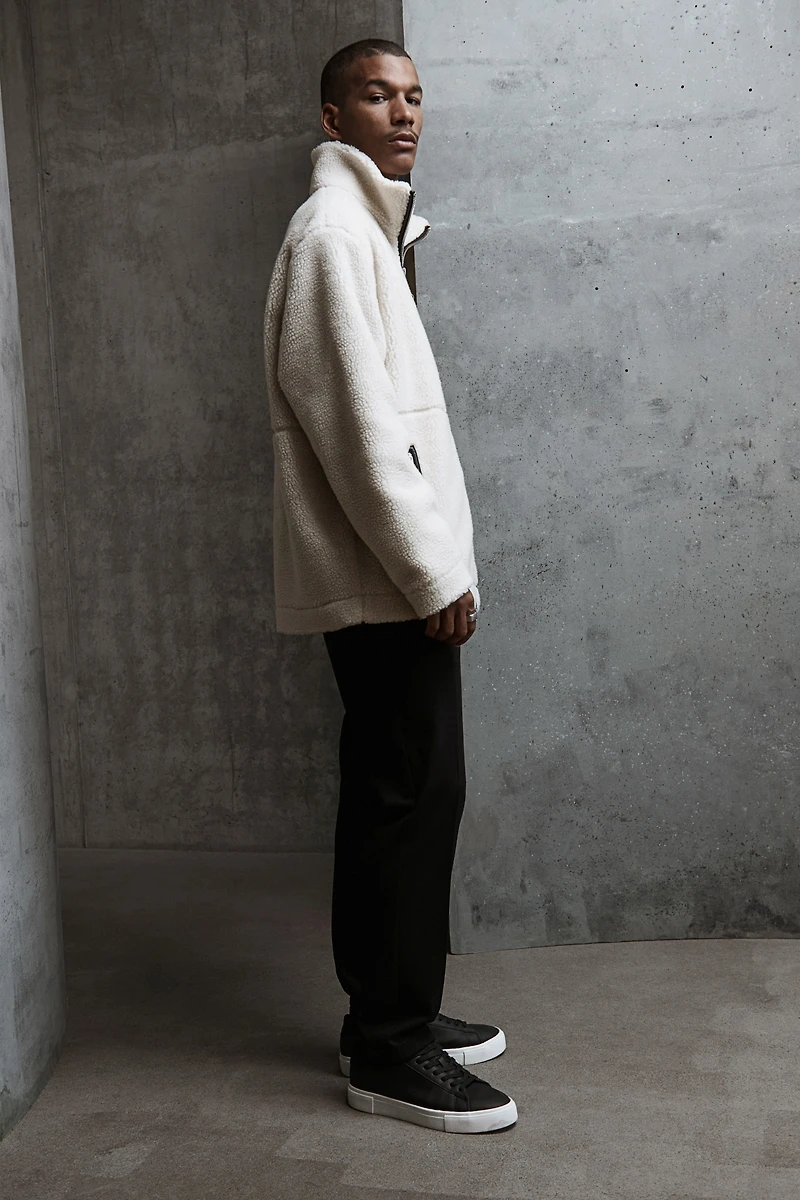 Veste ample en polar
