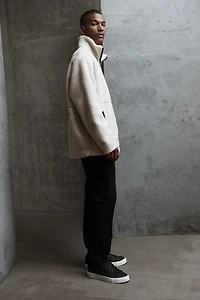 Veste ample en polar