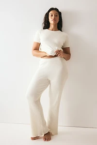 Cable-Knit Pants